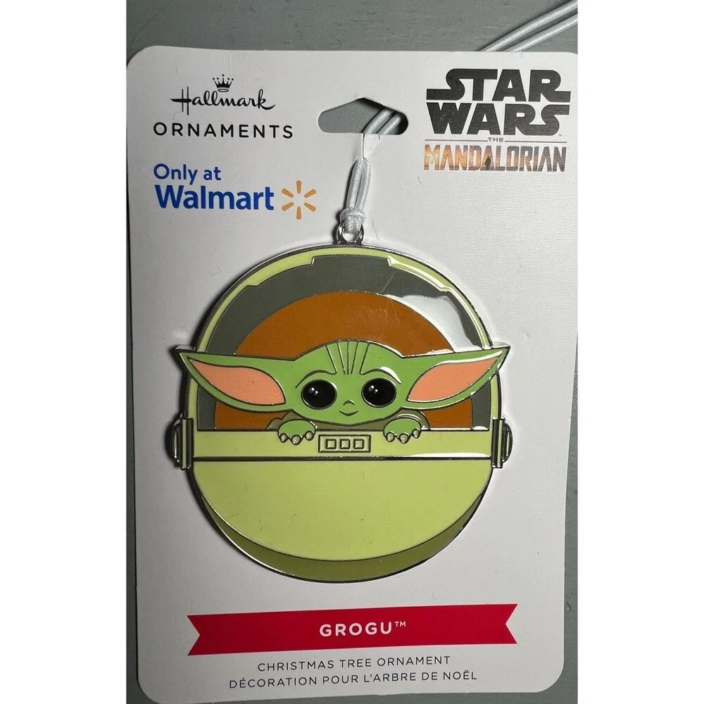 Hallmark Grogu Star Wars Mandalorian Christmas Ornament New